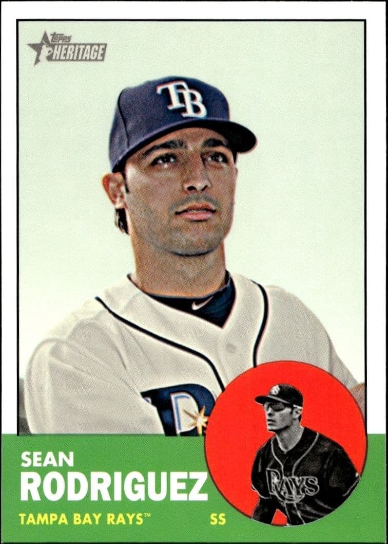 2012 Topps Heritage High Number Sean Rodriguez #H665 trading card