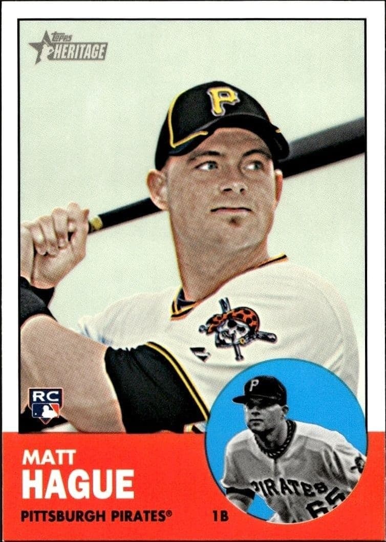 2012 Topps Heritage High Number Matt Hague #H660 trading card