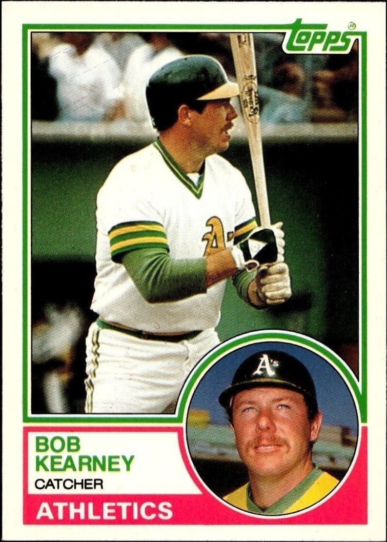 Bob Kearney 1983 Topps Traded #52T Baseball Trading Card - Front 1983 Topps Traded Bob Kearney #52T baseball trading card front