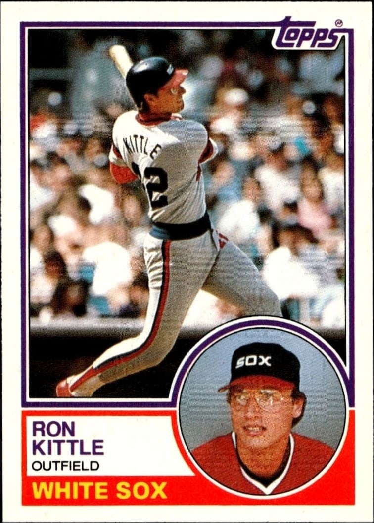Ron Kittle 1983 Topps Traded #55T Baseball Trading Card - Front 1983 Topps Traded Ron Kittle #55T baseball trading card front
