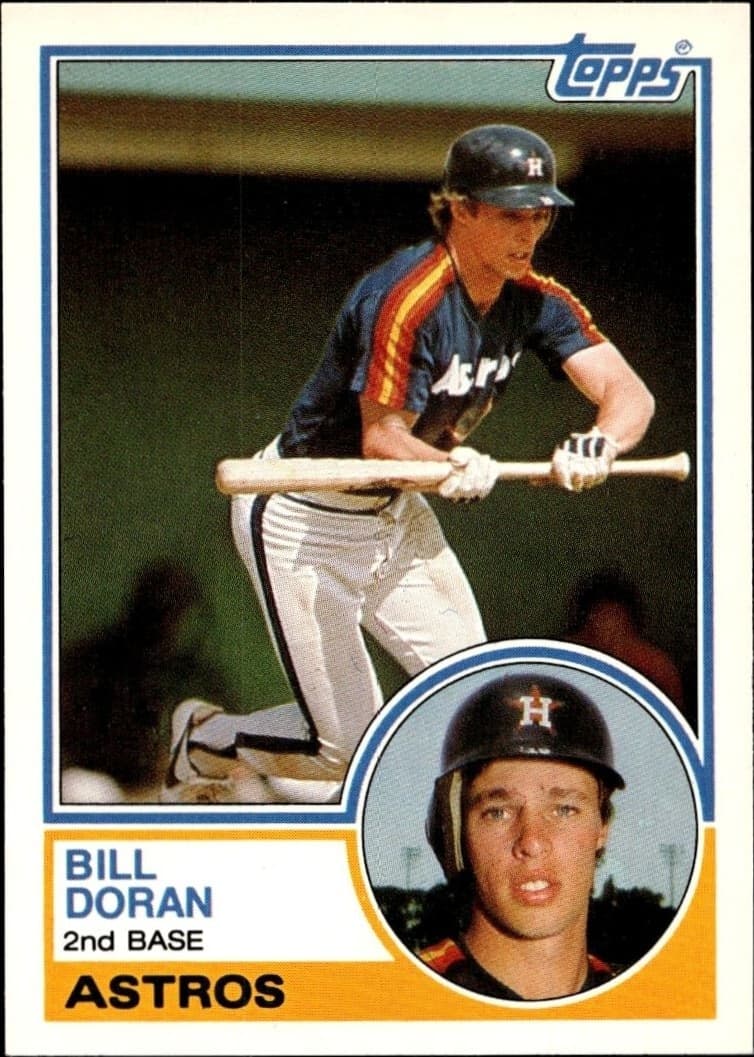 1983 Topps Traded Bill Doran #26T trading card