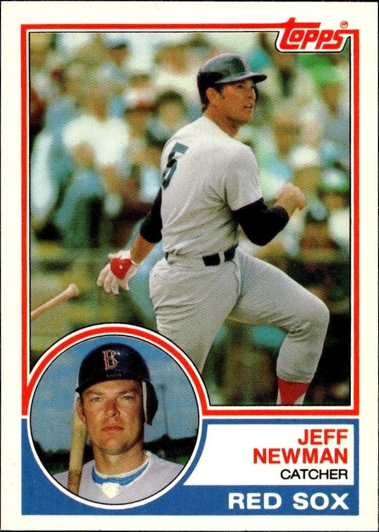 Jeff Newman 1983 Topps Traded #80T Baseball Trading Card - Front 1983 Topps Traded Jeff Newman #80T baseball trading card front
