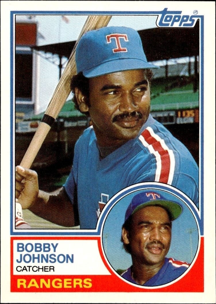 Bobby Johnson 1983 Topps Traded #48T Baseball Trading Card - Front 1983 Topps Traded Bobby Johnson #48T baseball trading card front
