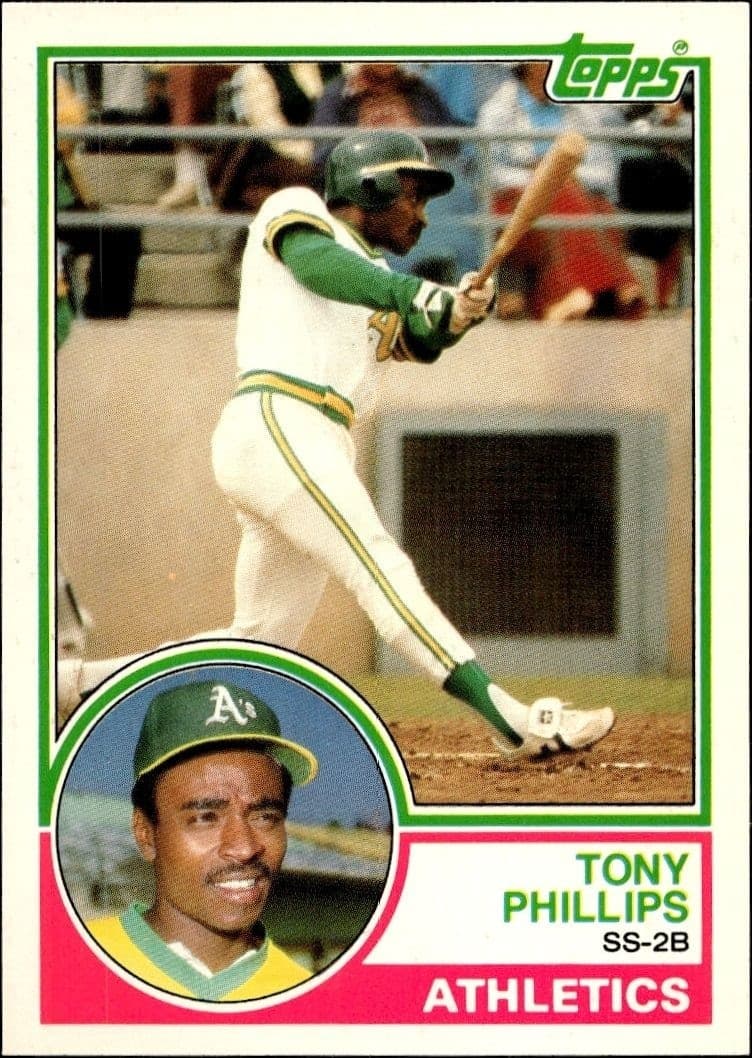 1983 Topps Traded Tony Phillips #87T trading card