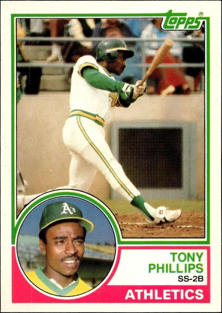 Tony Phillips 1983 Topps Traded #87T Baseball Trading Card - Front 1983 Topps Traded Tony Phillips #87T baseball trading card front