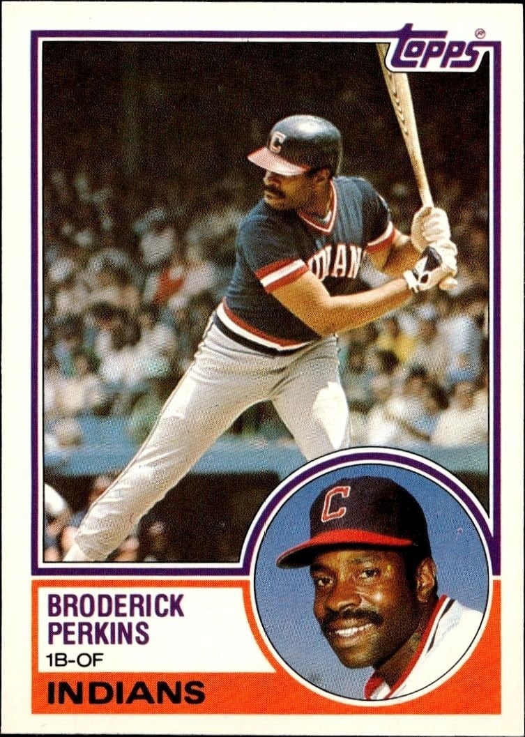 Broderick Perkins 1983 Topps Traded #86T Baseball Trading Card - Front 1983 Topps Traded Broderick Perkins #86T baseball trading card front