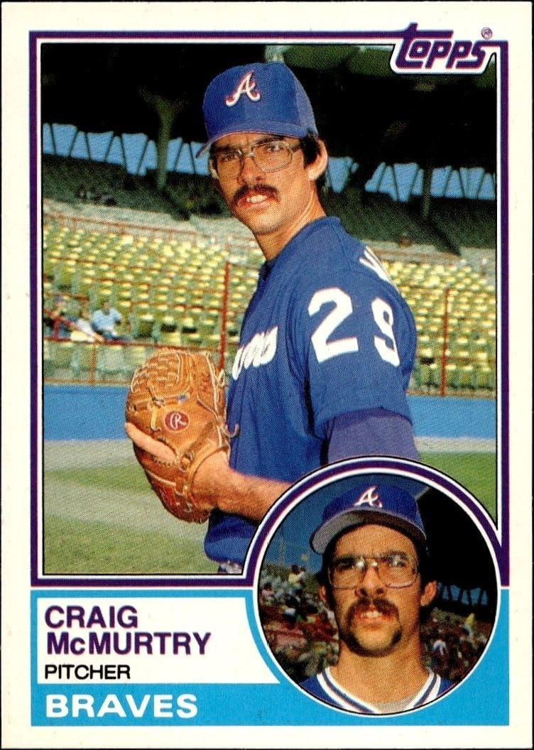 Craig McMurtry 1983 Topps Traded #69T Baseball Trading Card - Front 1983 Topps Traded Craig McMurtry #69T baseball trading card front