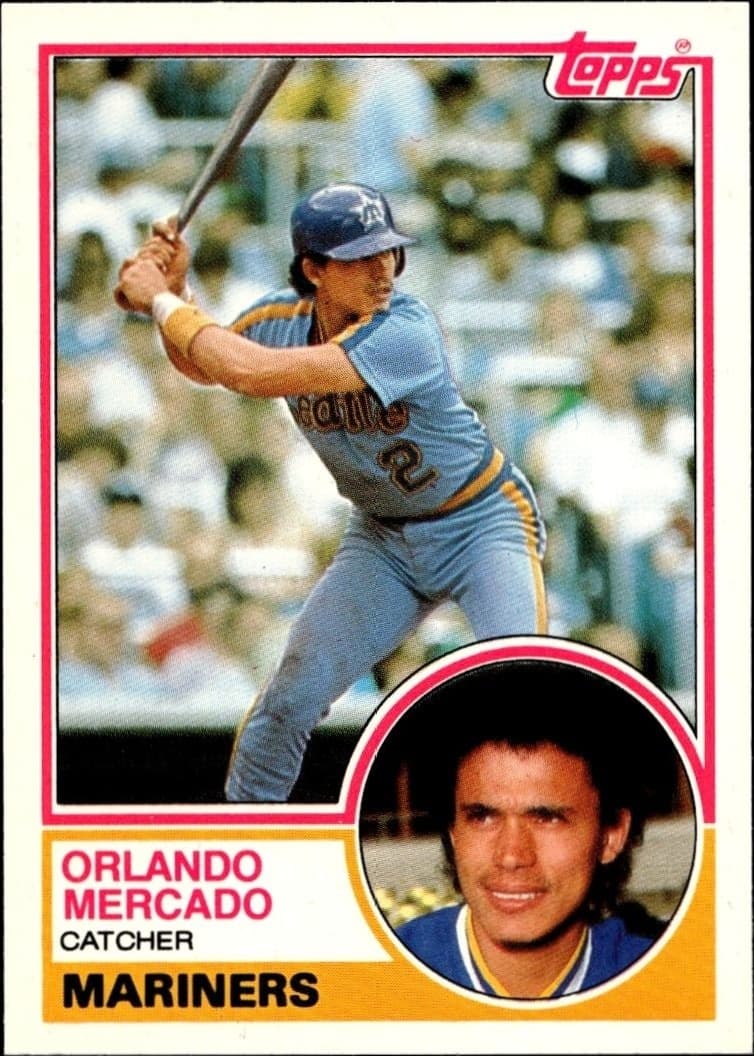 1983 Topps Traded Orlando Mercado #71T trading card
