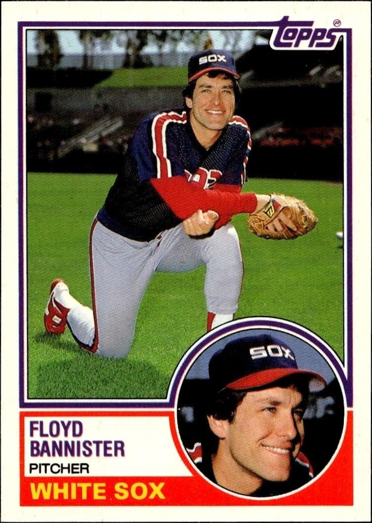 1983 Topps Traded Floyd Bannister #7T trading card