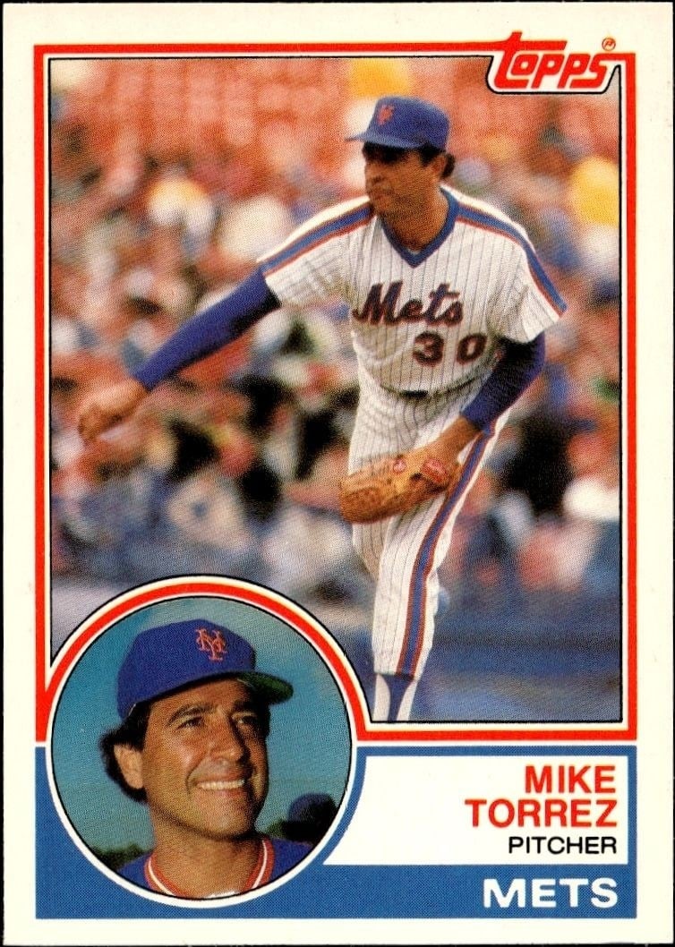 Mike Torrez 1983 Topps Traded #115T Baseball Trading Card - Front 1983 Topps Traded Mike Torrez #115T baseball trading card front