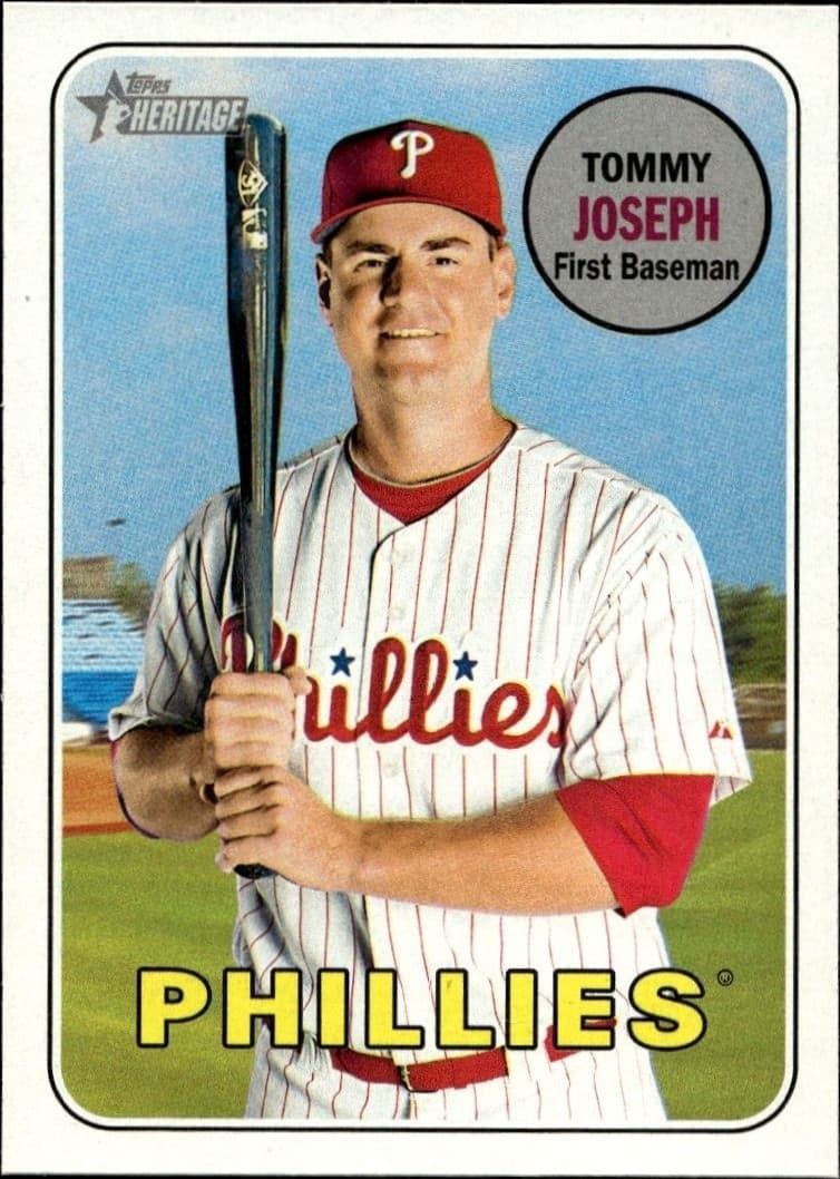 2018 Topps Heritage Tommy Joseph #34 trading card