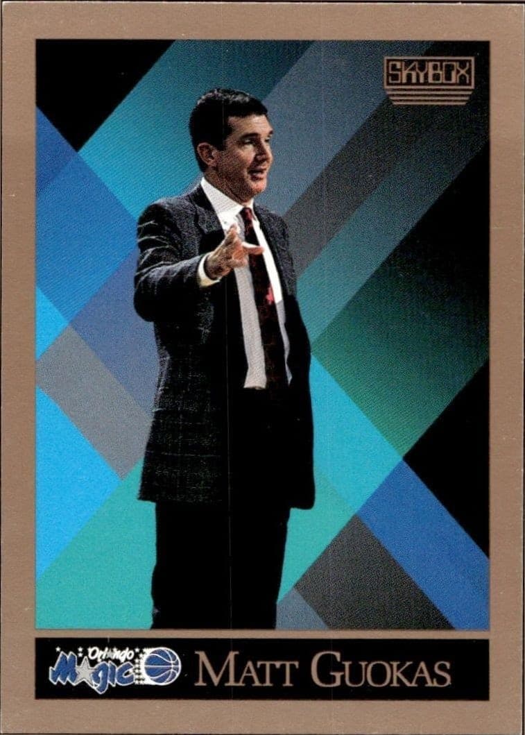 1990-91 Skybox Matt Guokas #319 trading card