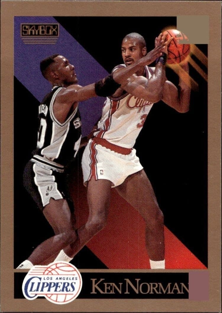 1990-91 Skybox Ken Norman #131 trading card