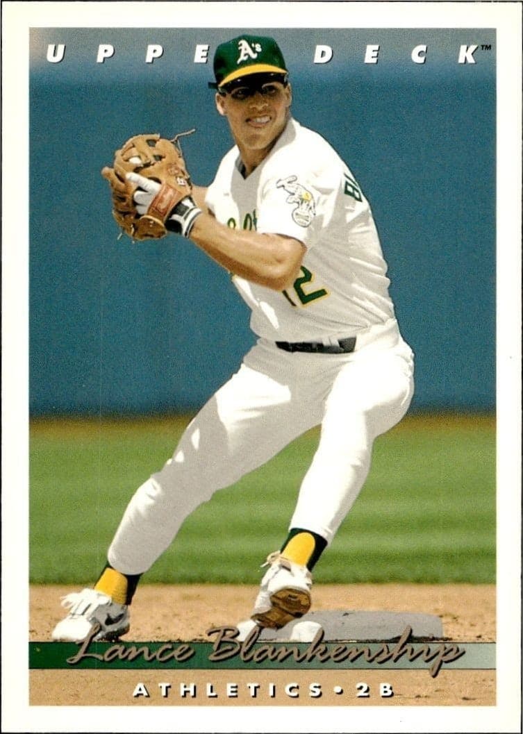 1993 Upper-Deck Lance Blankenship #108 trading card
