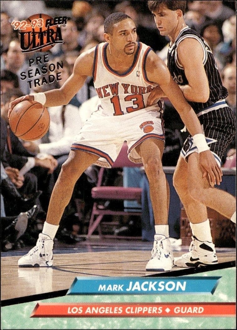 1992-93 Fleer Ultra Mark Jackson #84 trading card