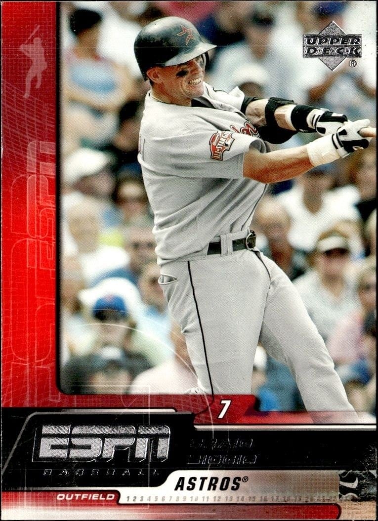 Craig Biggio 2005 Upper Deck ESPN #37 Baseball Trading Card - Front 2005 Upper Deck ESPN Craig Biggio #37 baseball trading card front