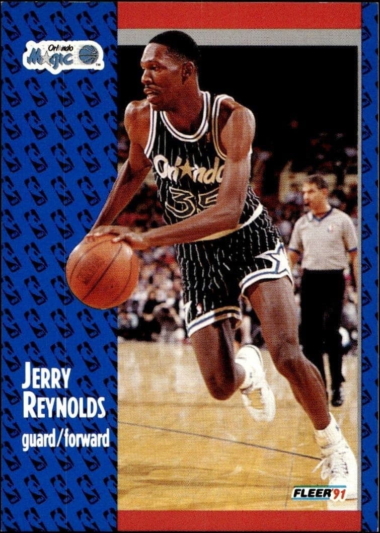 1991-92 Fleer Jerry Reynolds #146 trading card