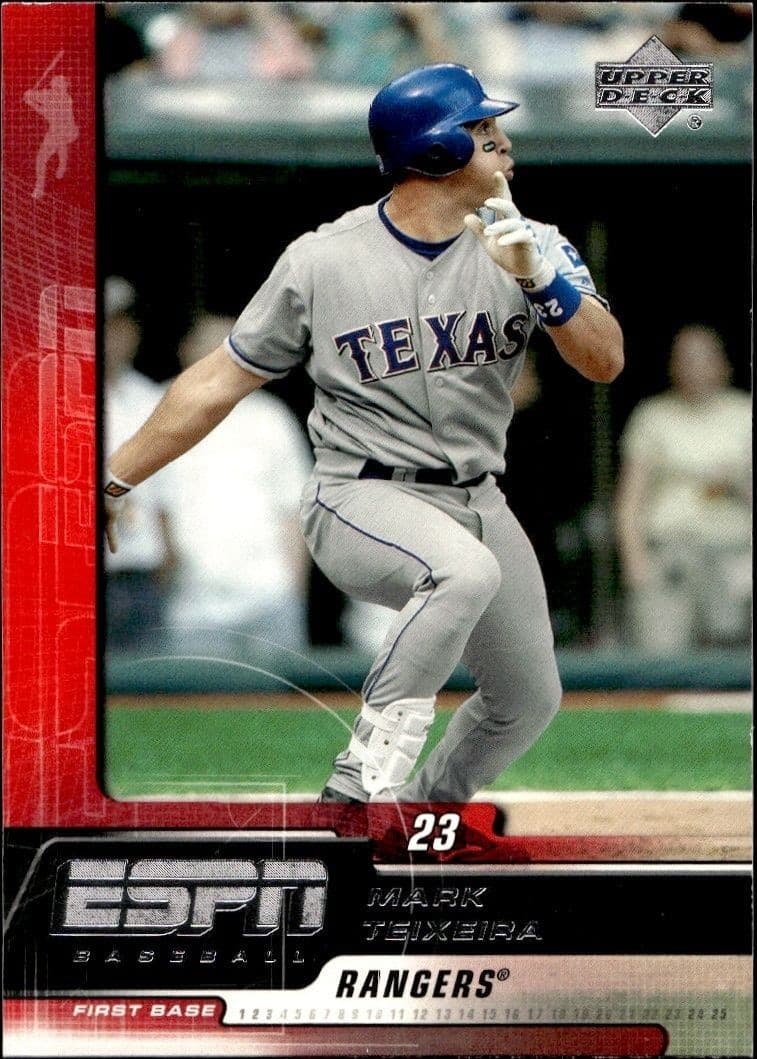 2005 Upper-Deck ESPN Mark Teixeira #86 trading card