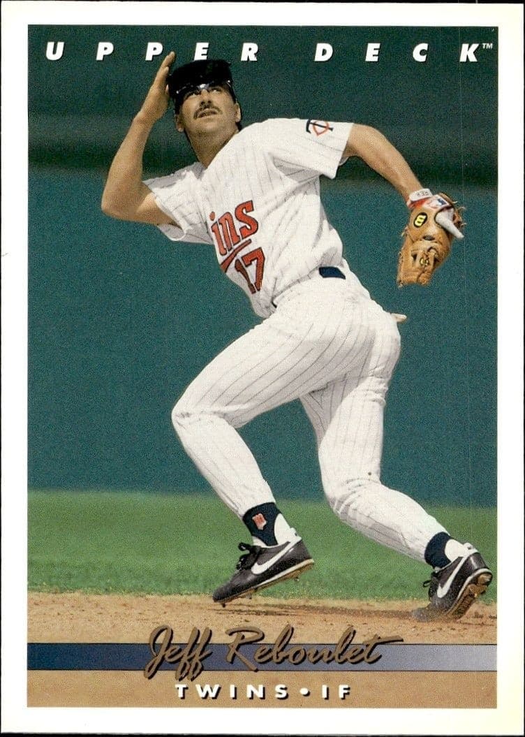 1993 Upper-Deck Jeff Reboulet #733 trading card