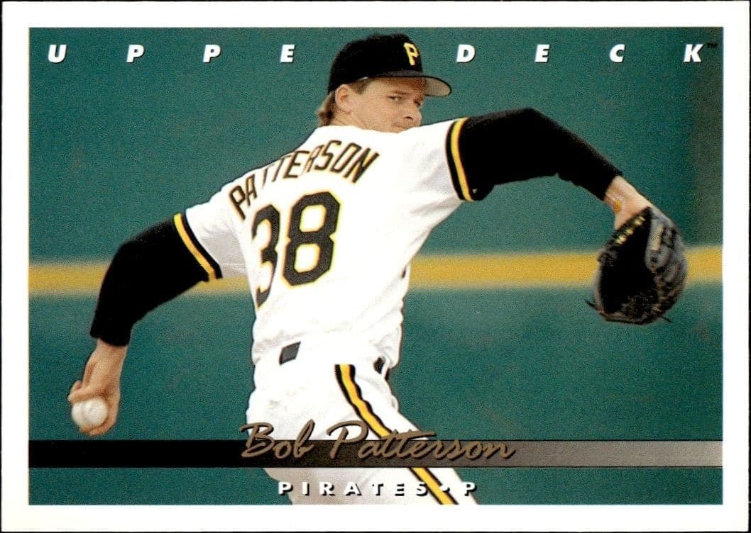 1993 Upper-Deck Bob Patterson #412 trading card