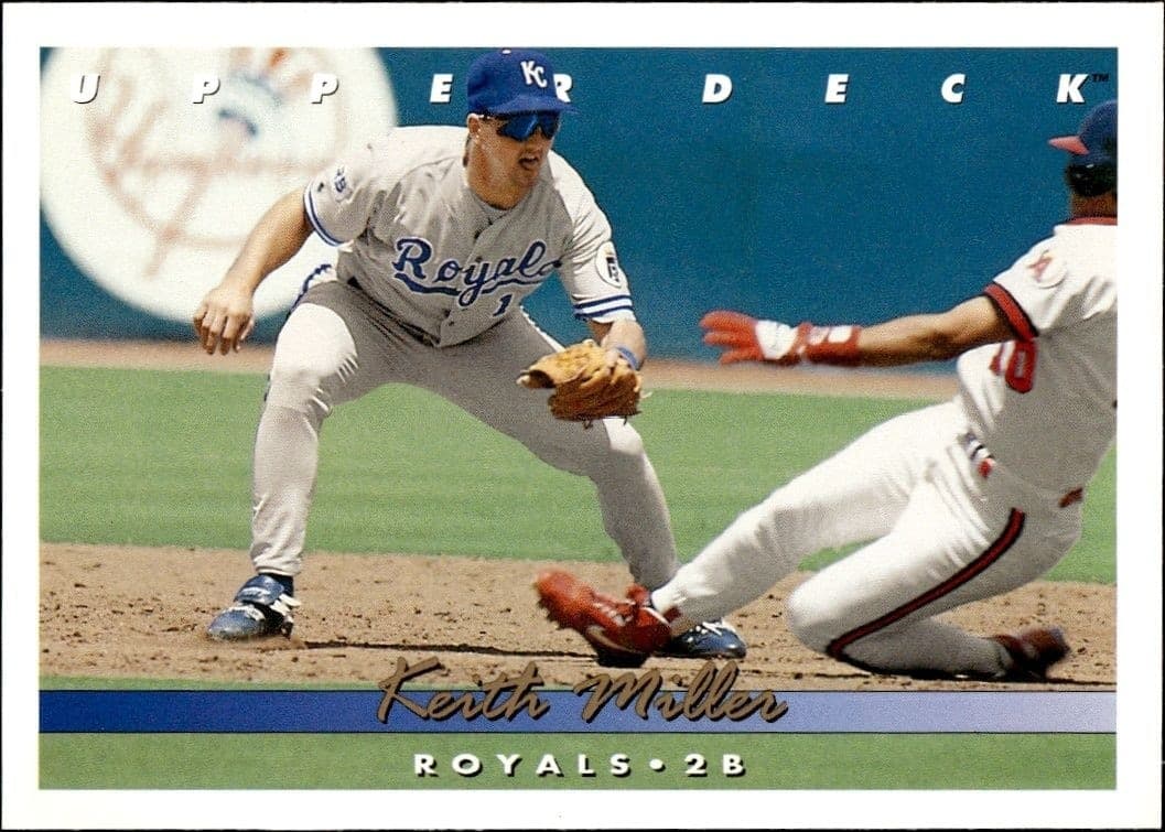 1993 Upper-Deck Keith Miller #302 trading card
