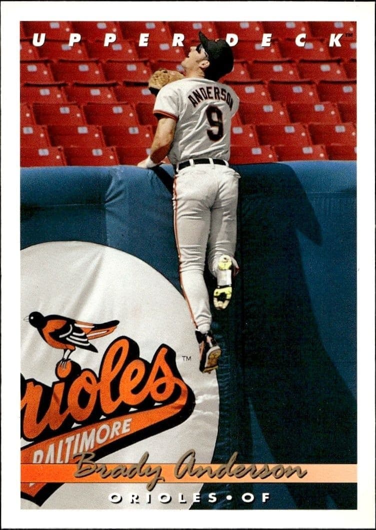 1992 Upper-Deck Low Number Brady Anderson #111 trading card