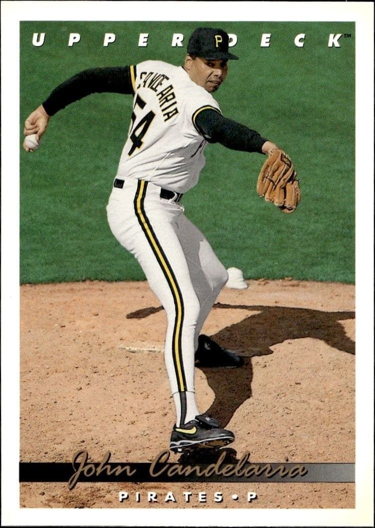 1993 Upper-Deck John Candelaria #690 trading card