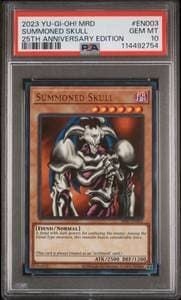 2023 Yu-Gi-Oh Metal Raiders (25th Anniversary Edition) Summoned Skull #MRD-EN003 trading card