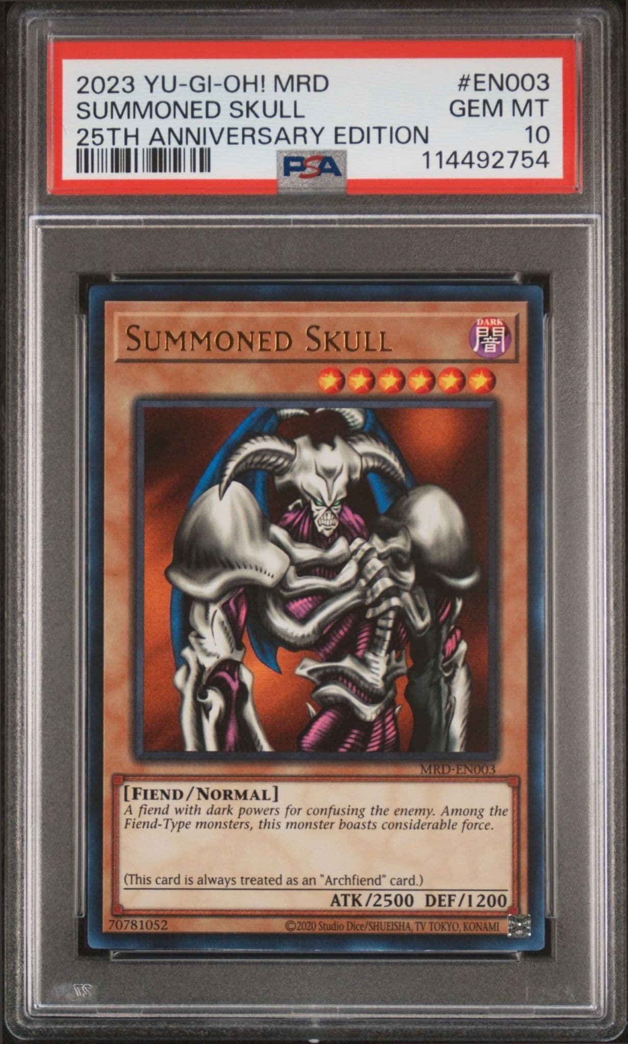 Summoned Skull - Front