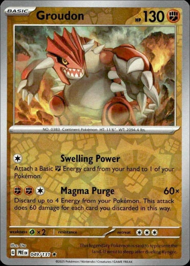 Groudon - Front