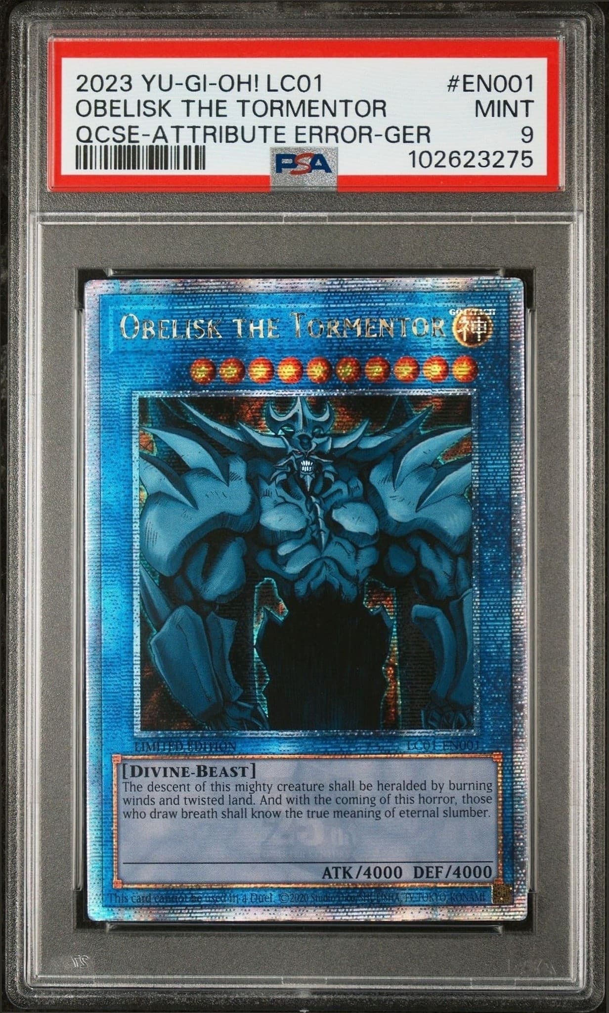 Obelisk The Tormentor - Front