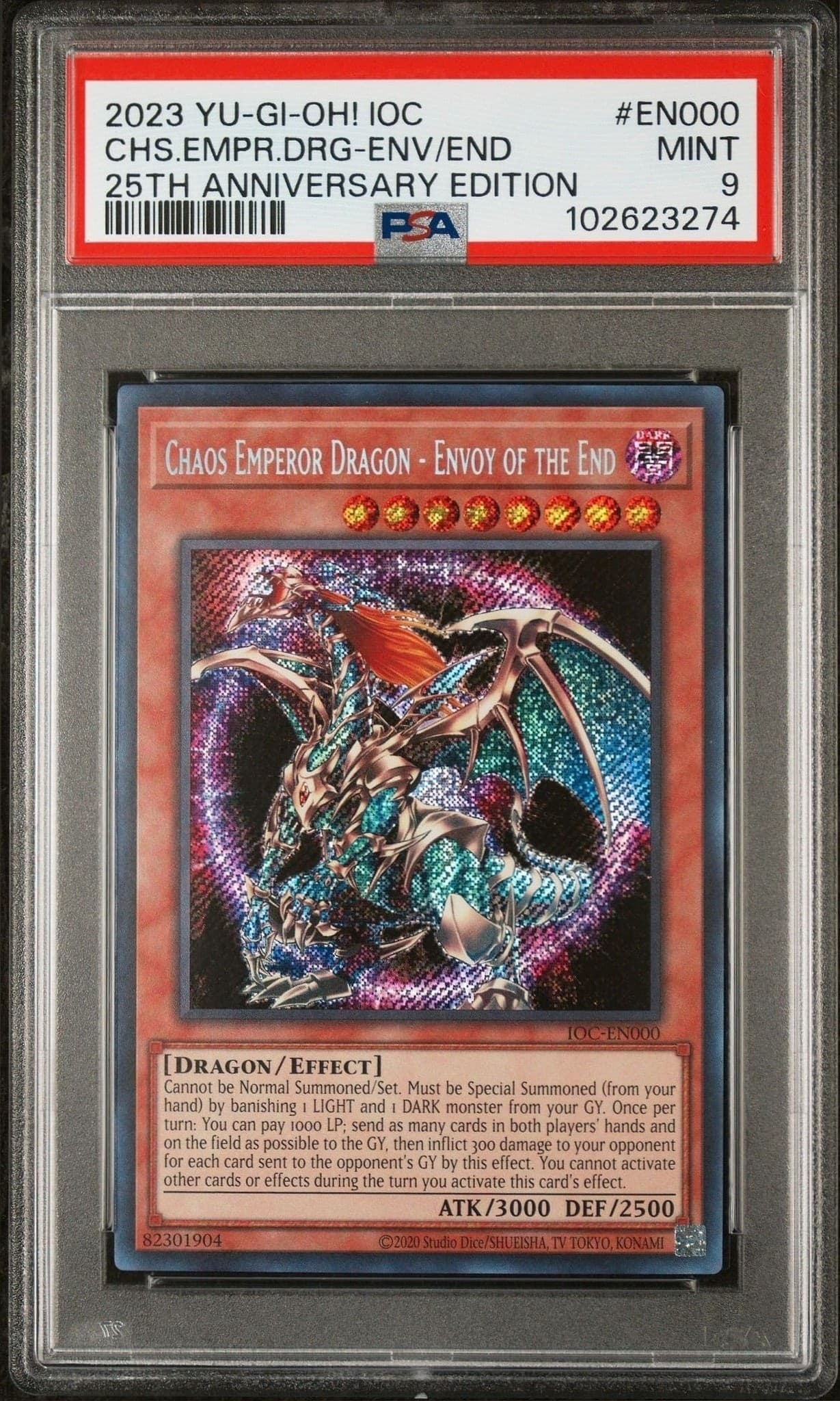 Chaos Emperor Dragon - Envoy Of The End - Front
