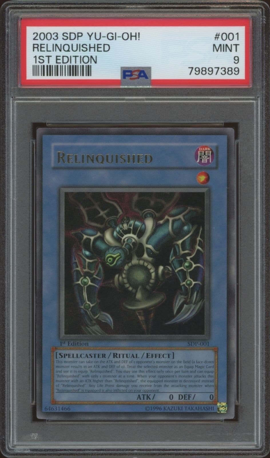 Relinquished - Front