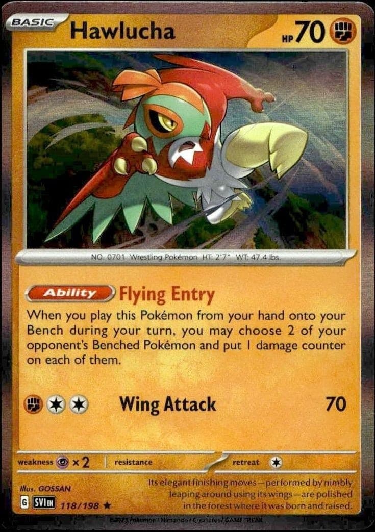 Hawlucha - Front