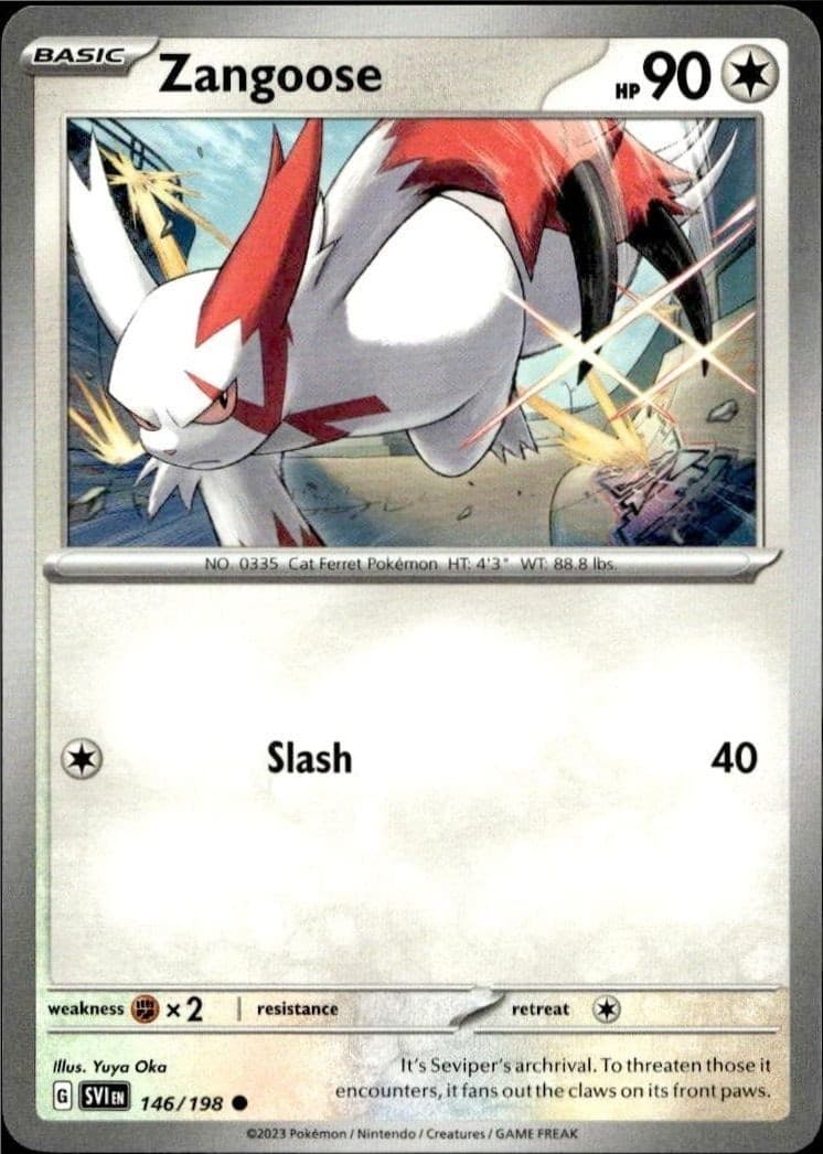Zangoose - Front