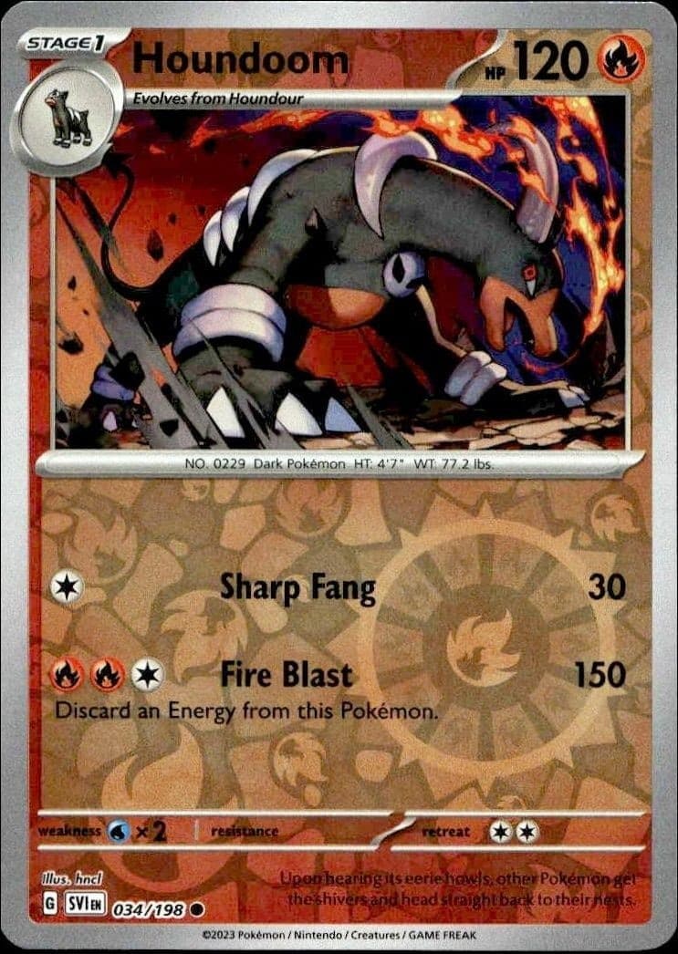 Houndoom - Front