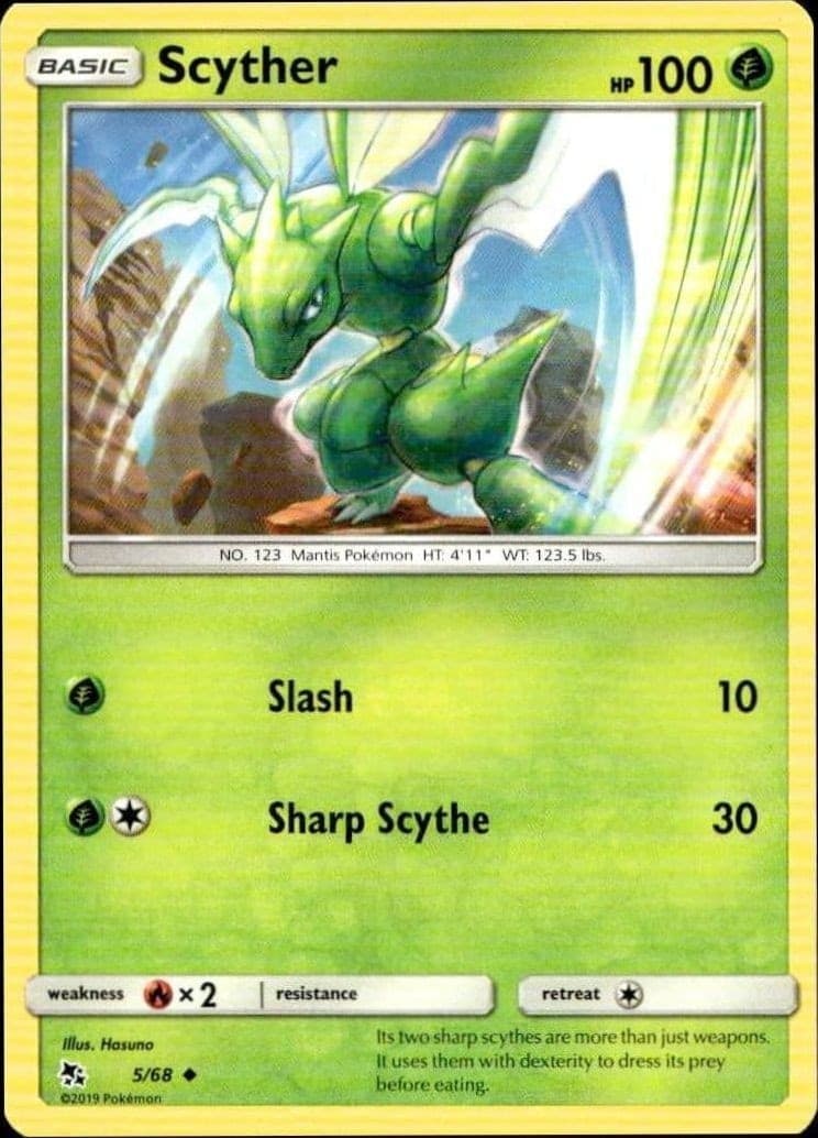 Scyther - Front