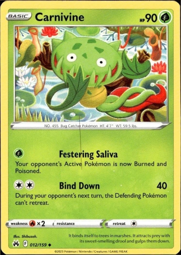 Carnivine - Front