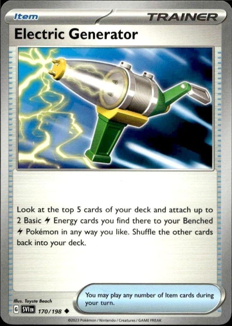 Electric Generator - Front