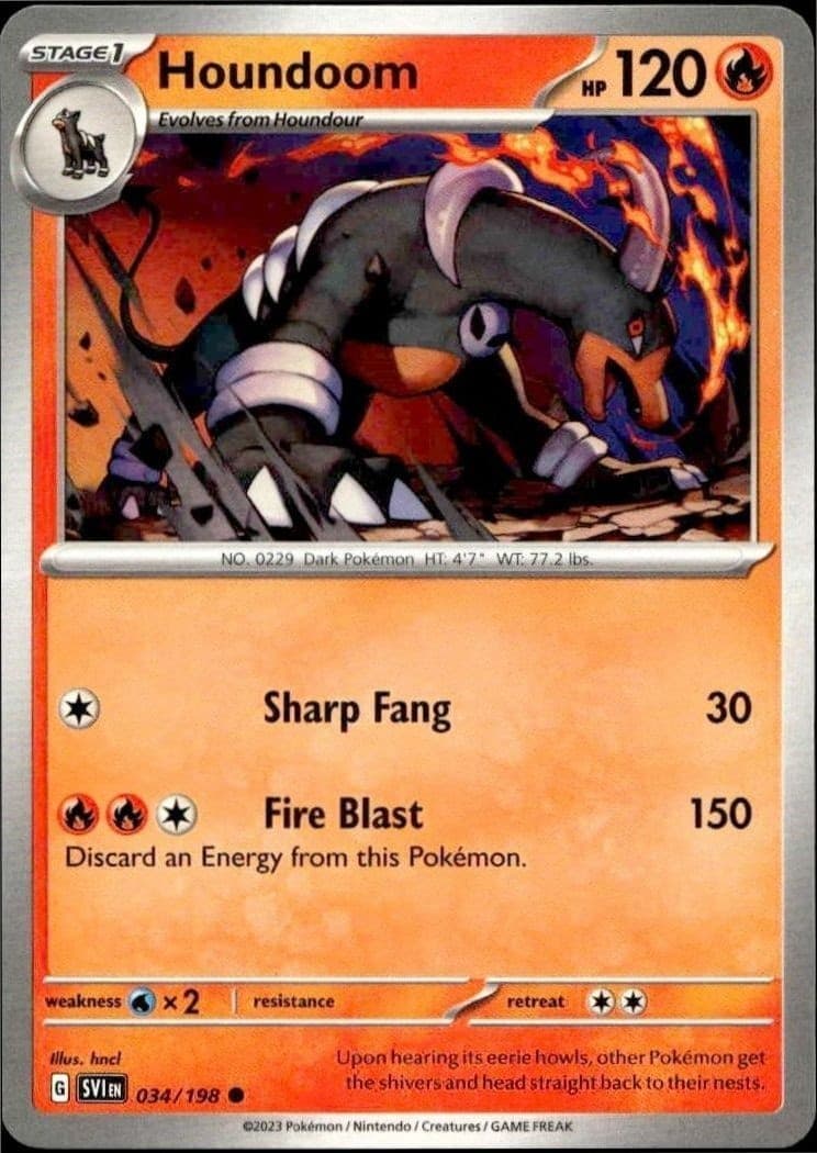Houndoom - Front