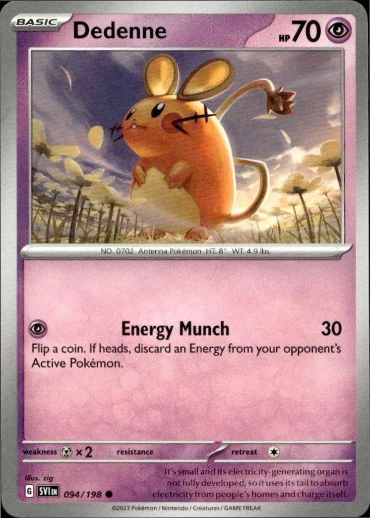 Dedenne - Front