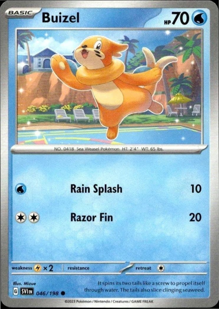 Buizel - Front
