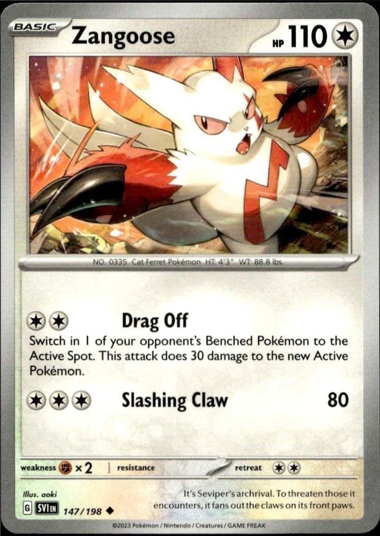Zangoose - Front