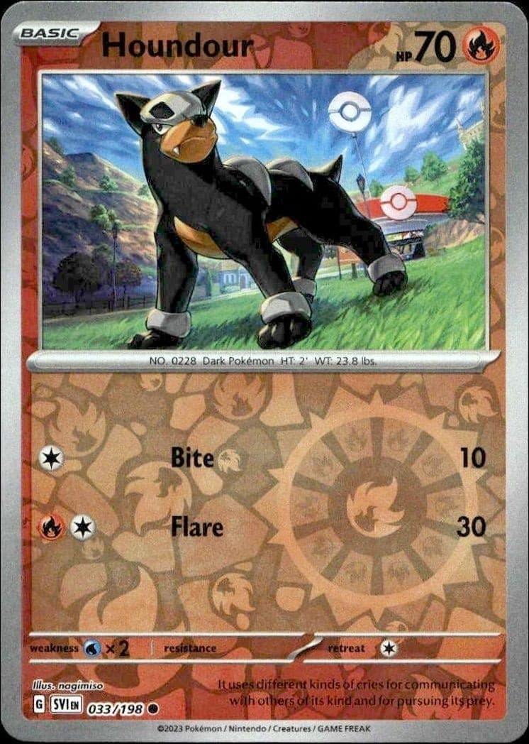 Houndour - Front