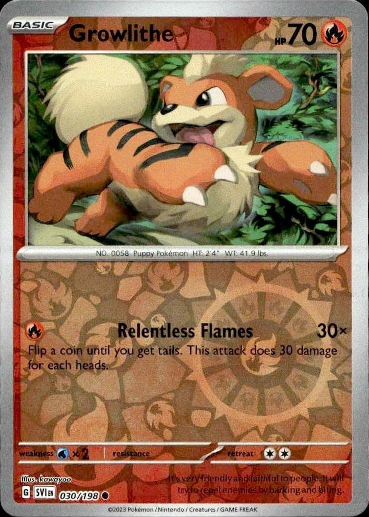 Growlithe - Front