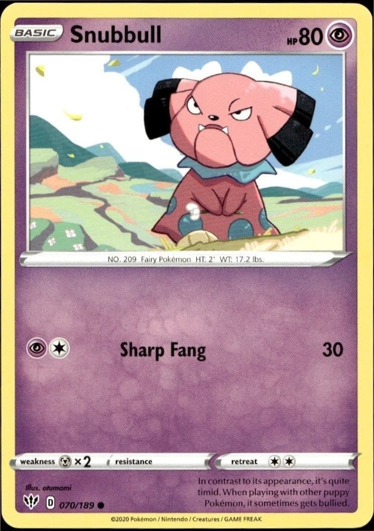 Snubbull - Front