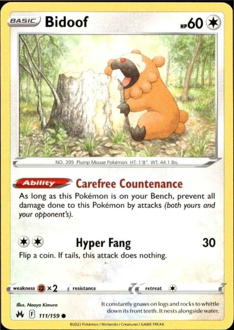 Bidoof - Front