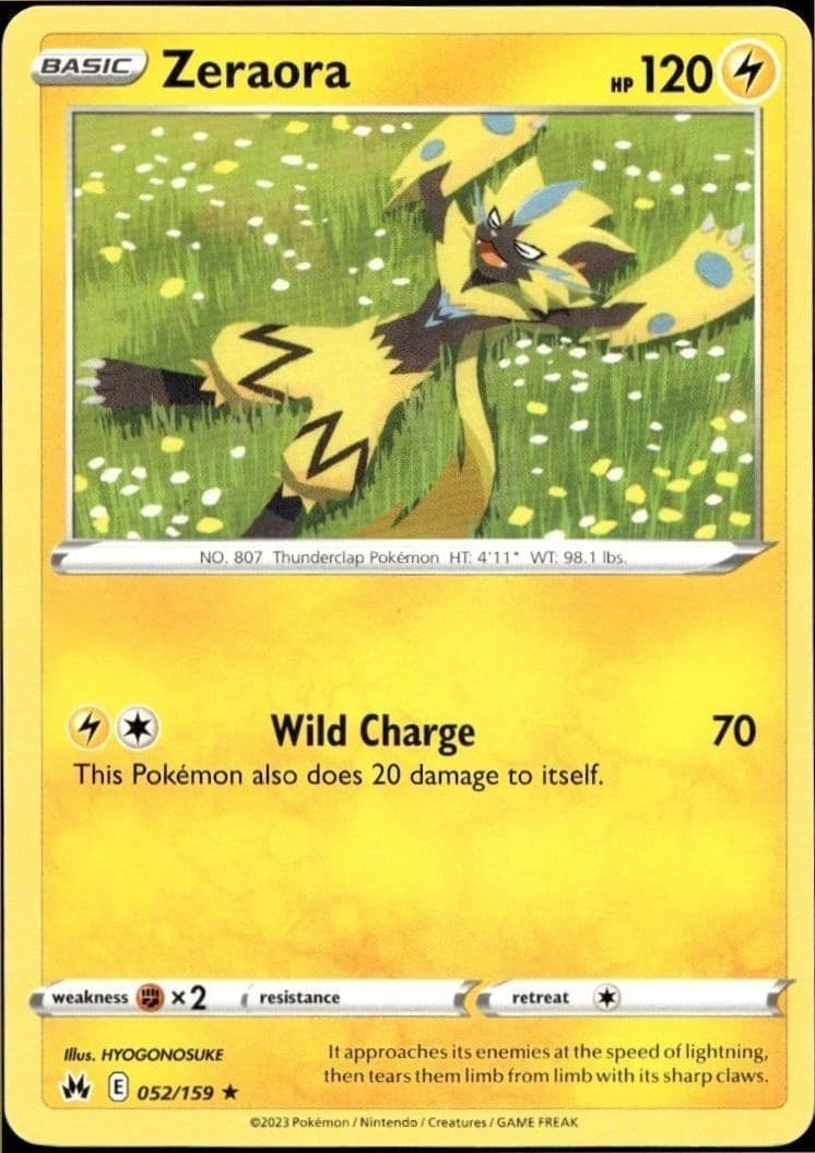 Zeraora - Front