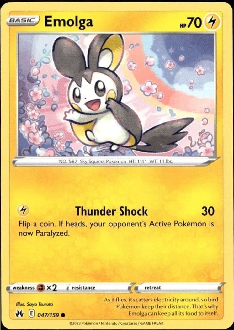 Emolga - Front
