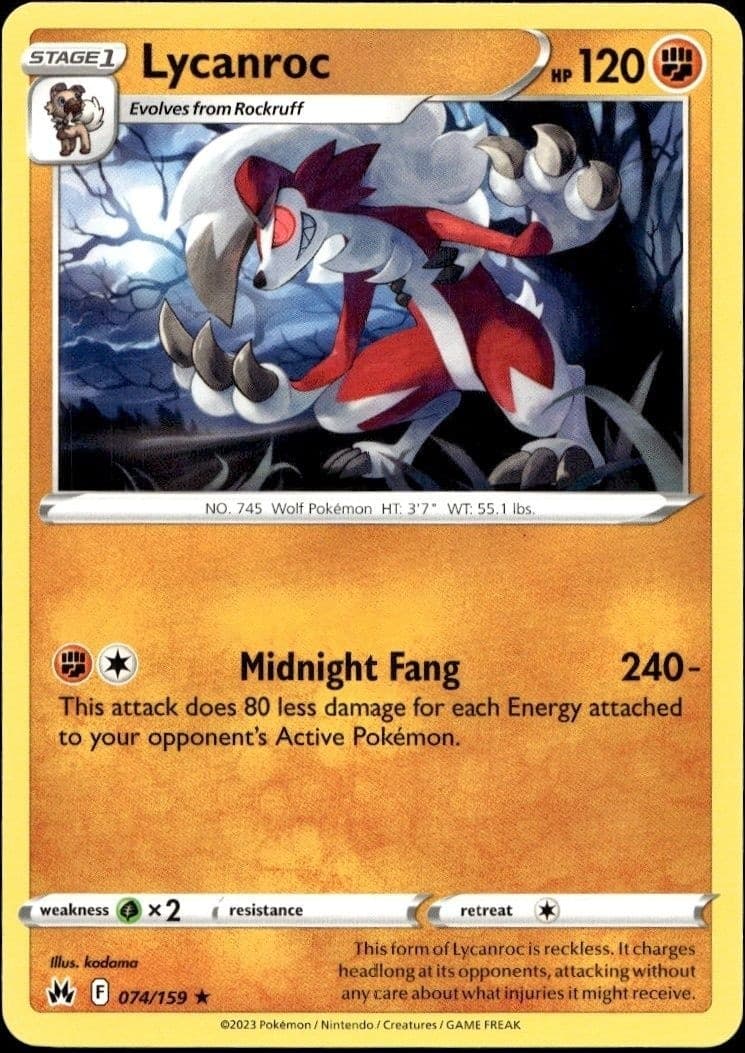 Lycanroc - Front
